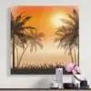Tropical Beach Canvas Painting